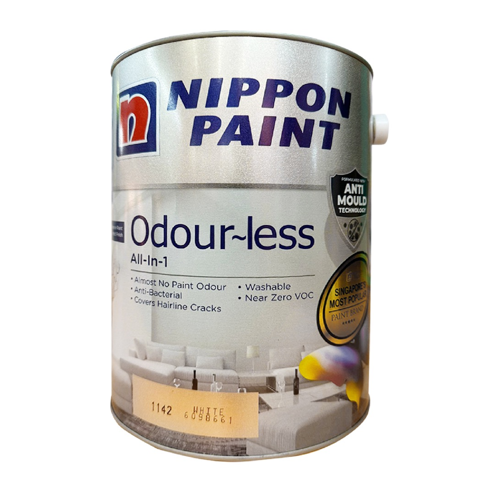 Nippon Paint Odour-less All-IN-1 5L